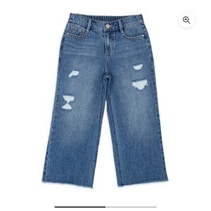 NWT Wonder Nation Girls Wide Leg Jean Capri